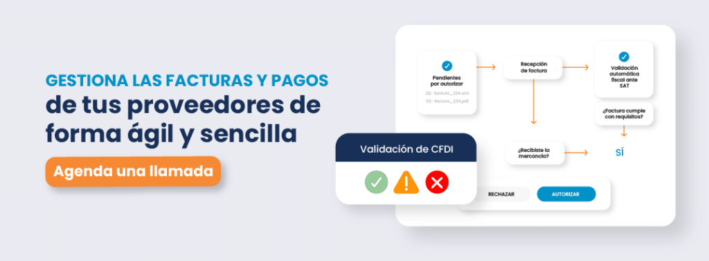 banner para mostrar como evitar errores en facturas de proveedores